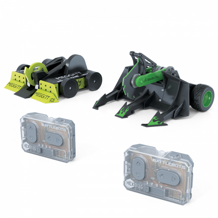 HEXBUG, BattleBots Rivals Platinum (Whiplash et Sawblaze), Robots