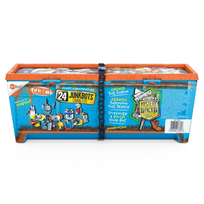 HEXBUG JUNKBOTS Factory Collection Alley Dumpster, Surprise Toys In