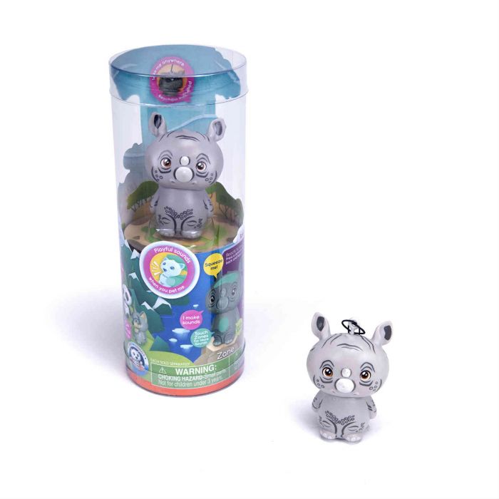 置物 BABIES HEXBUG Lil' Nature Babies Black Rhino Zane Single | HEXBUG