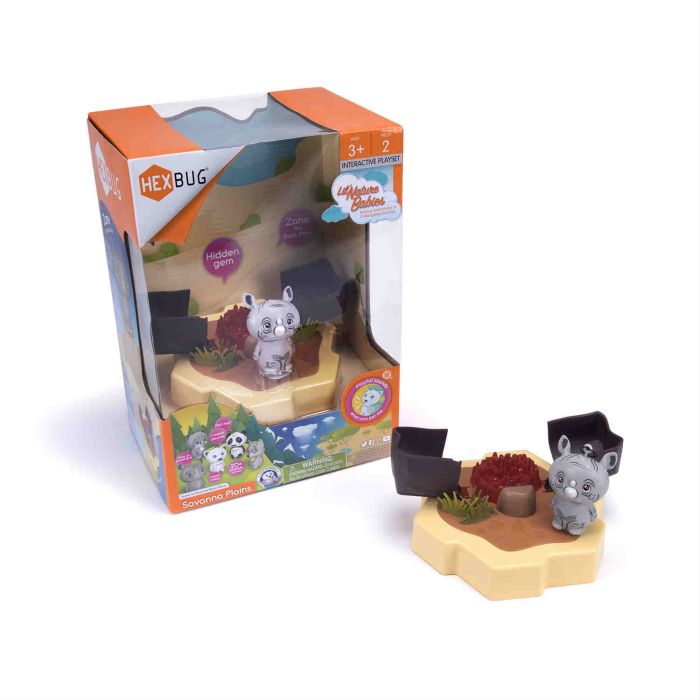HEXBUG Lil Nature Babies Savanna Plains HEXBUG
