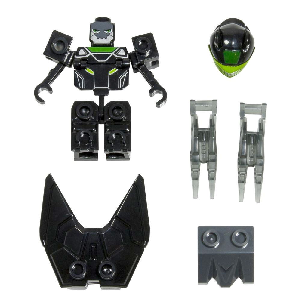 shapeshift from brick to robot and bu